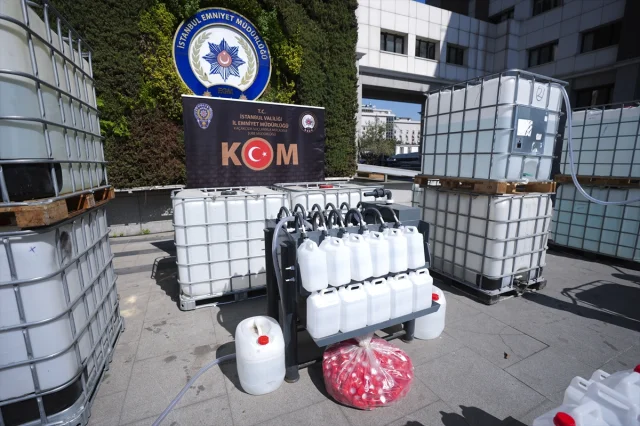 İstanbul'da Sahte İçki Operasyonu: Detaylar ve Sonuçlar