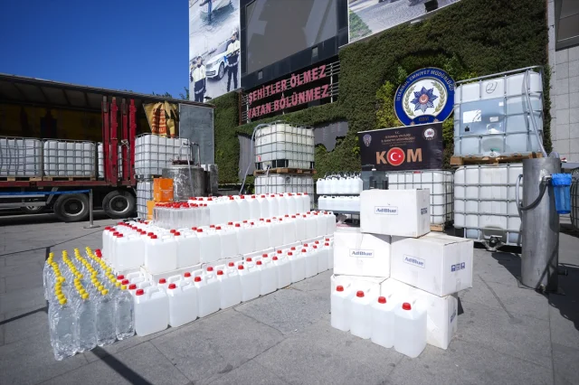 İstanbul'da Sahte İçki Operasyonu: Detaylar ve Sonuçlar