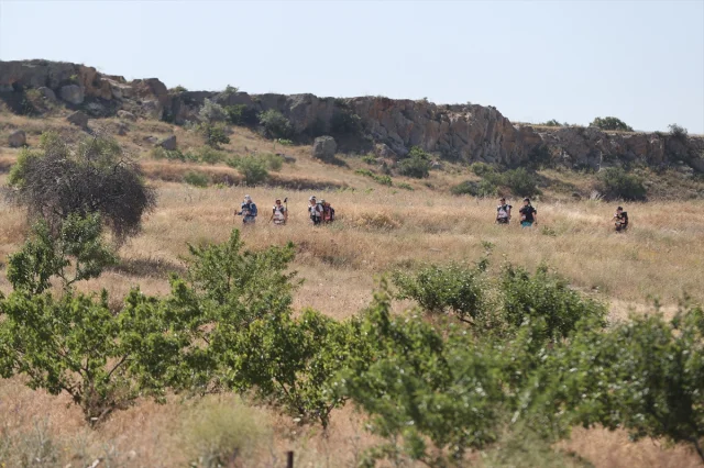 Kapadokya'nın Eşsiz Coğrafyasında Çöl Maratonu Heyecanı Sürüyor