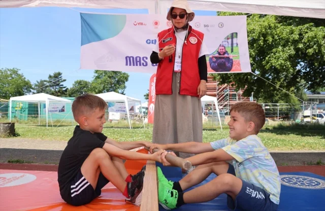 İsviçre'de Türk Kültürü ve Spor Coşkusu: Festivale Yoğun Katılım