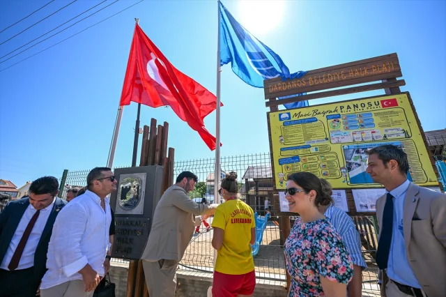 Çanakkale’nin 3 Plajı Yeniden Mavi Bayrak Almaya Hak Kazandı