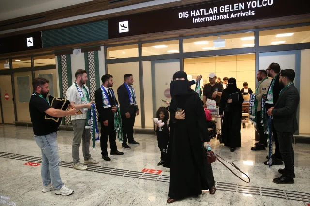 Riyad'dan Rize'ye İlk Tarihi Direkt Uçuş Başarıyla Gerçekleşti