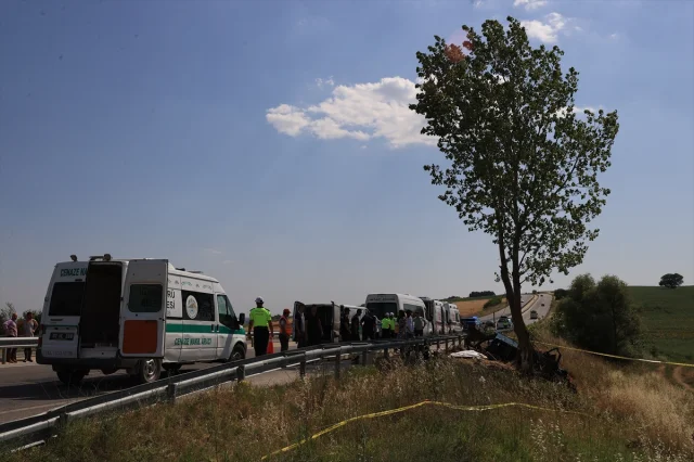 Edirne'deki Ağır Trafik Kazasında Keder ve Yas