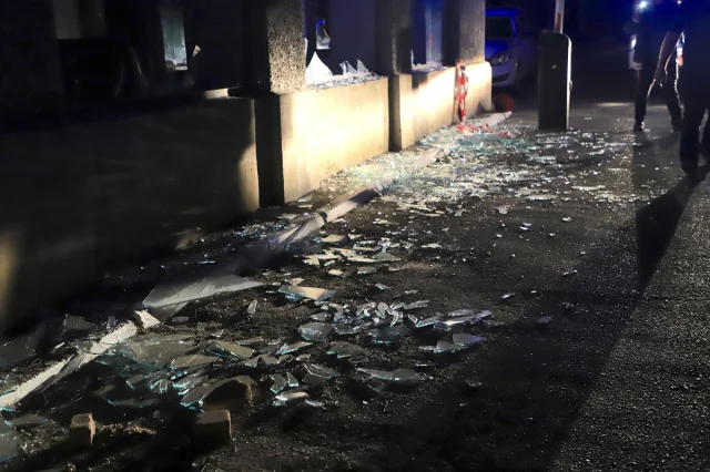 Bakü'de Film Stüdyosunda Patlama ve Yangın Panik Yarattı
