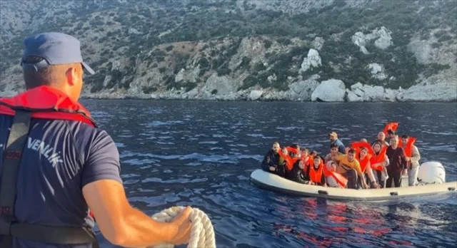 Muğla Açıklarında Göçmen Operasyonu: 63 Kişi Kurtarıldı