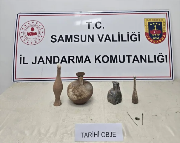 Samsun'da Tarihi Eser Kaçakçılığına Büyük Darbe