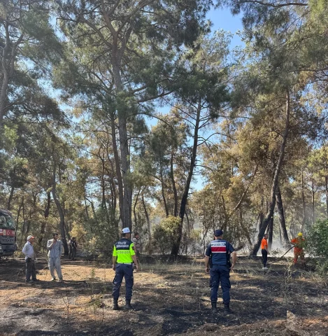 Antalya'da Aksu ve Kumluca'da Orman Yangınları Ekipleri Harekete Geçirdi