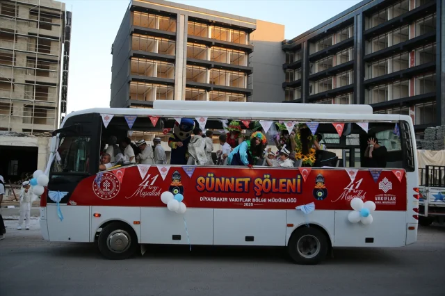 Geleneksel Sünnet Şöleni Diyarbakır ve Mardin'de Coşkuyla Kutlandı