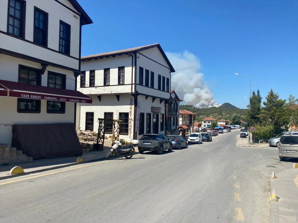 Sakarya Orman Yangınına Hızla Müdahale Ediliyor