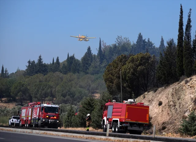 İzmir Aliağa'da Korkutan Yangın Söndürüldü