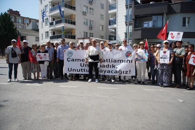 Çamerya Katliamı Anısına Edirne'de Unutulmaz Bir Eylem Düzenlendi