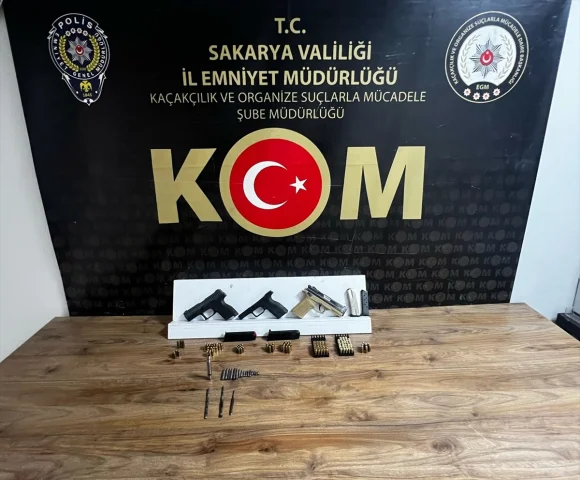 Sakarya'da Silah Kaçakçılığı ve Tutuklamalar