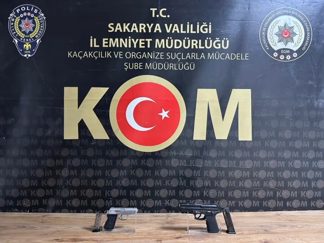 Sakarya'da Silah Kaçakçılığı ve Tutuklamalar