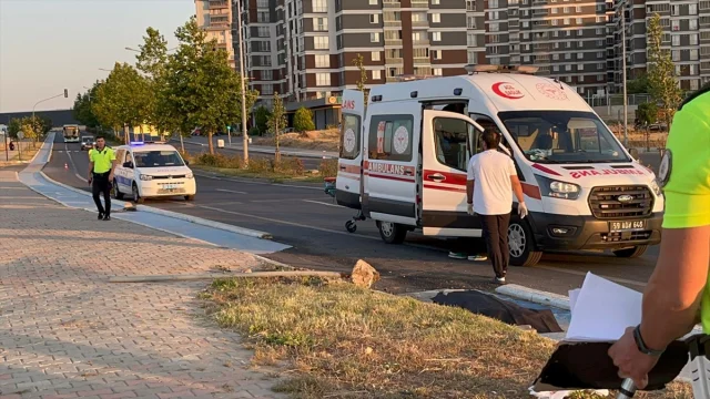 Çorlu'da Motosiklet Kazası 14 Yaşındaki Sürücünün Ölümüyle S...
