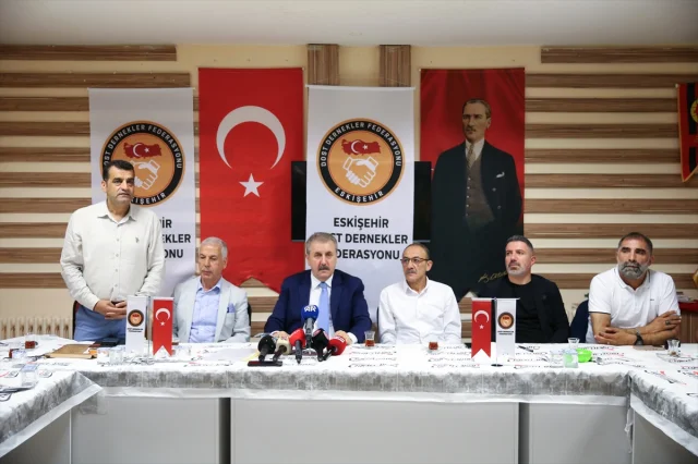 BBP Lideri Destici: "Siyasi Bölücülük Terörden Daha Tehlikeli"