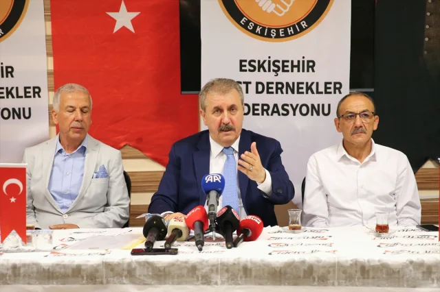 BBP Lideri Destici: "Siyasi Bölücülük Terörden Daha Tehlikeli"