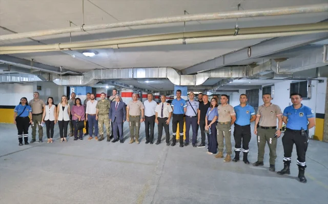 KKTC'de Sivil Savunma Tatbikatı ile Olası Tehlikelere Hazırlık