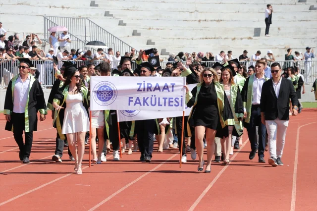 Tekirdağ Namık Kemal Üniversitesi'nde Coşkulu Mezuniyet