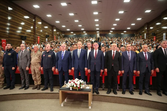İçişleri Bakanı Ali Yerlikaya Van'da Hedeflerini Anlattı