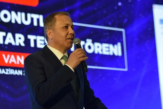 İçişleri Bakanı Ali Yerlikaya Van'da Hedeflerini Anlattı