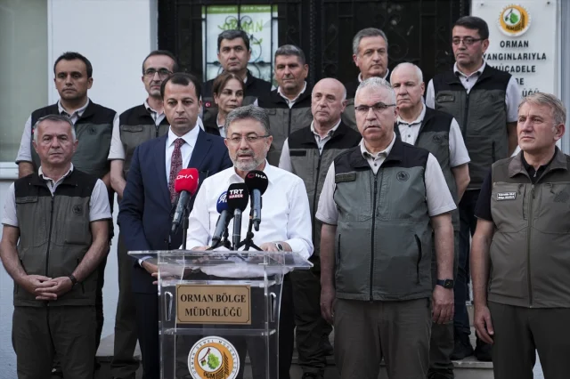 Tarım ve Orman Bakanı Yumaklı Orman Yangınları Hakkında Uyardı