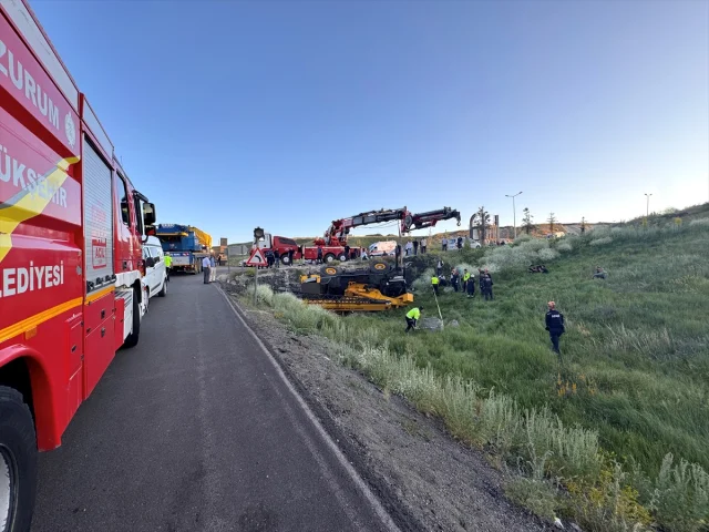 Erzurum'da Vinç Kazası Trajedisi: Operatörün Hayatı Kayboldu