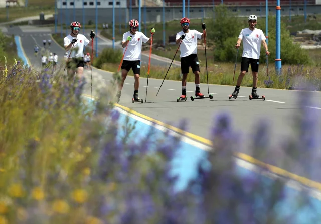 Milli Kayaklı Koşu Takımı Milano-Cortina 2026 Olimpiyatları İçin Ardahan'da Hazırlanıyor