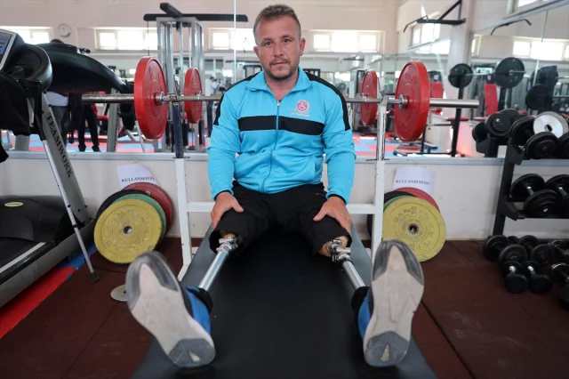 Bedensel Engelli Halterci Mustafa Gül'ün Avrupa Zaferi Hedefi