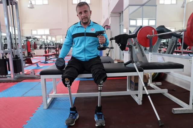 Bedensel Engelli Halterci Mustafa Gül'ün Avrupa Zaferi Hedefi