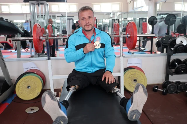 Bedensel Engelli Halterci Mustafa Gül'ün Avrupa Zaferi Hedefi