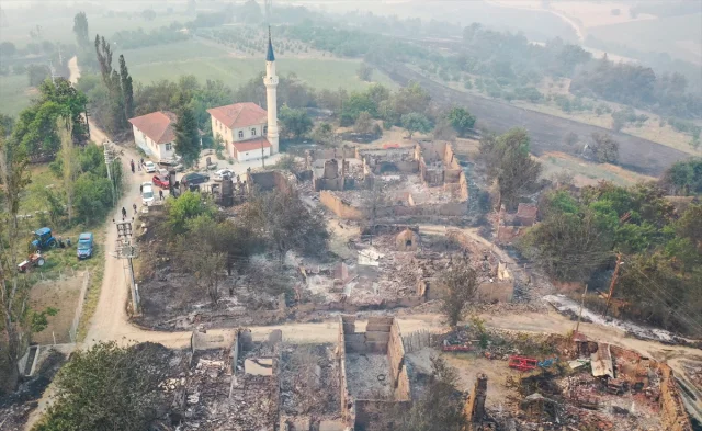 Sakarya ve Bilecik Arasındaki Yangında Felaketin Boyutları B...