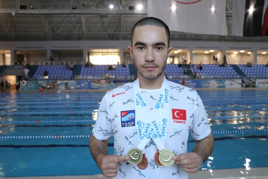 Serbest Dalışta Şampiyon Nida Murathan Bulut'un Hedefi Büyük Başarılar