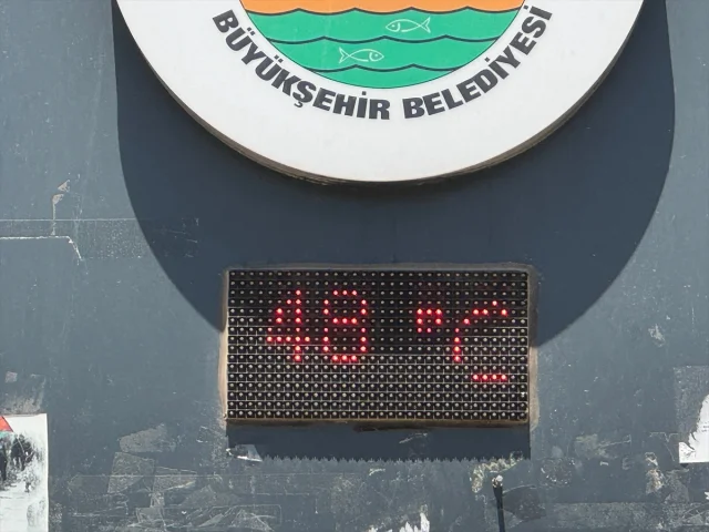 Şanlıurfa Sıcak Hava Dalgasıyla Mücadele Ediyor