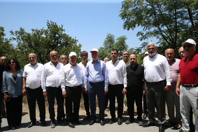 TZOB Başkanı Bayraktar Hatay'da Narenciye Bahçelerini İnceledi