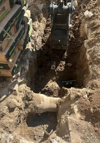 Bursa'da Kazı Sırasında Büyük Patlama Panik Yarattı