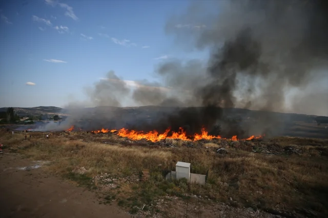 Çanakkale Otluk Yangını Başarıyla Söndürüldü