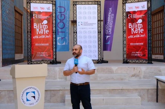 Tokat'ta Bilim Kafe'de Keneler ve Neden Oldukları Hastalıklar Masaya Yatırıldı