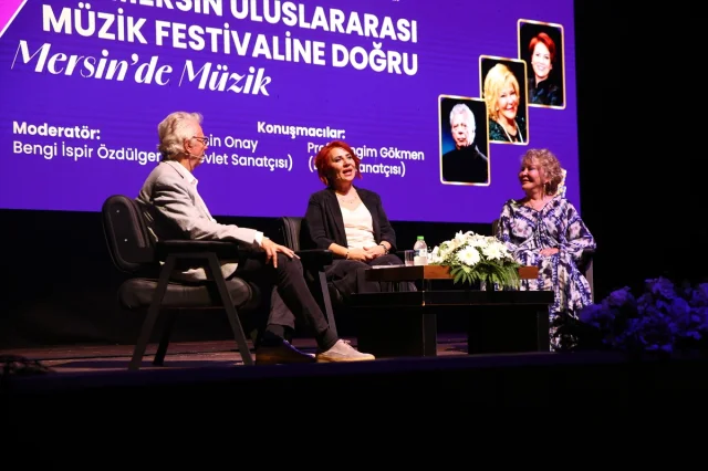 Mersin Uluslararası Müzik Festivali Renkli Söyleşilerle Sürüyor