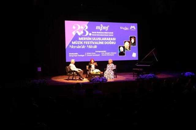 Mersin Uluslararası Müzik Festivali Renkli Söyleşilerle Sürüyor