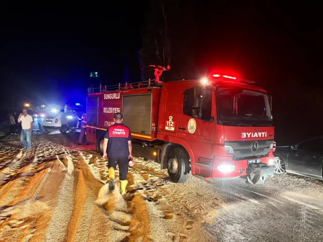 Çorum'da Cip ve Traktör Kazasında 5 Kişi Hastaneye Kaldırıldı