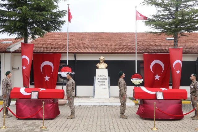Çankırı'da Yaşanan Kaza Sonrası Özel Harekat Kursiyerlerine Veda
