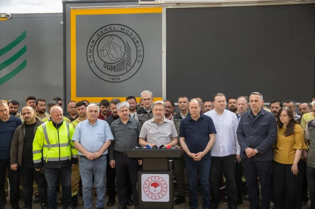 Bakan Yumaklı Orman Yangınları Mücadelesini Anlattı