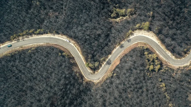 Bilecik'teki Orman Yangınlarının Yıkıcı Etkisi Dronlarla Göz...
