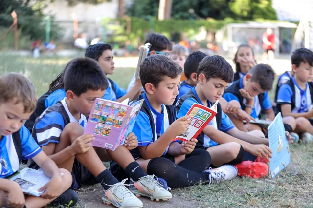 Bursa'da Sporcunu Kitapla Hazırlayan Kulüp: Mudanya Altai