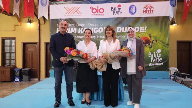 Çorum'da KKKA Hastalığı Üzerine Bilgilendirme Etkinliği Düzenlendi
