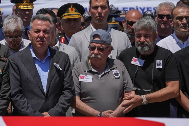 Şehit Pilot Maden İzmir'de Uğurlandı