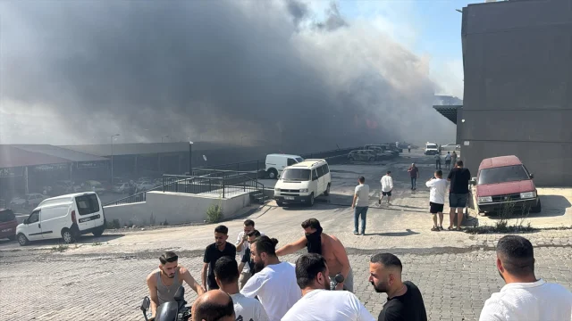 İzmir'deki Çöplük Yangını Orman ve Galerilere Sıçradı