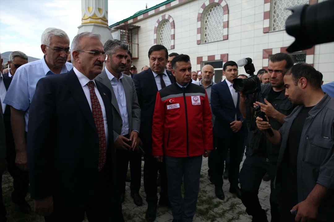 Erzurum'da Göçük Faciasında Hayatını Kaybeden İşçiler Son Yolculuğuna Uğurlandı