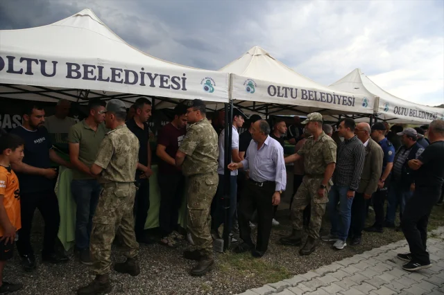 Erzurum'da Göçük Faciasında Hayatını Kaybeden İşçiler Son Yolculuğuna Uğurlandı