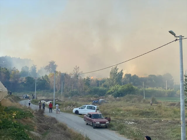 Antalya'da İki Ayrı Noktada Orman Yangını Endişesi